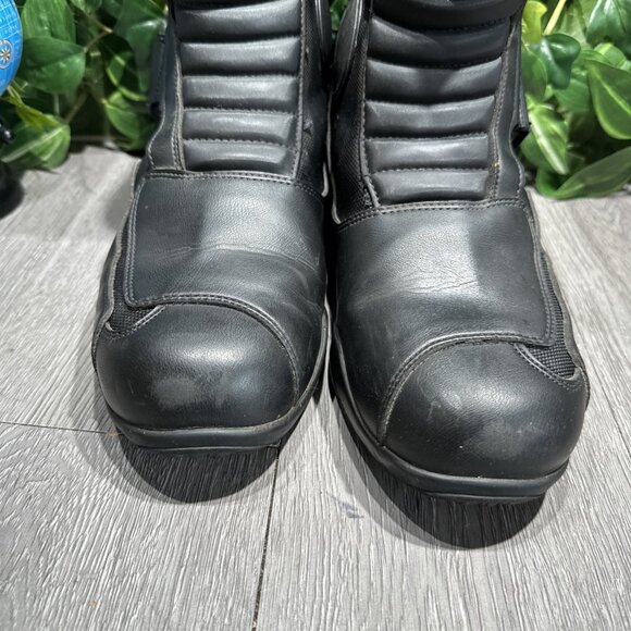 Alpinestars Stella Valencia Black Leather Mid Waterproof Motorcycle Boots Siz 43 main image 8